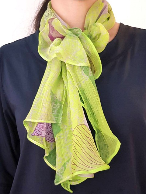 batik scarf